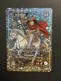 Dead World TCG Deadwood 193/184 SR Borderless Holo Card 1st Edition 2025 3 Star - Image 1