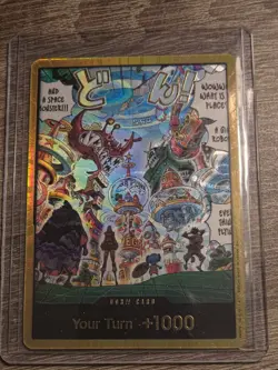 DON!! Card (Egghead) (Gold) The Azure Sea's Seven Foil - Image 1