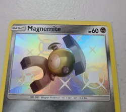 Magnemite SV27/SV94 Hidden Fates Shiny Vault Pokemon Card - NM - Image 2