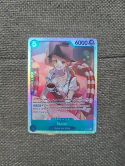 Nami OP11-054 SR a Fist of Divine Speed One Piece Card Game English Edition - Image 1