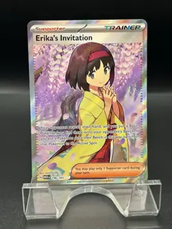 Erika's Invitation #196/165 (Pokemon 151) - Pokemon S&V - TCG - Ultra Rare - NM - Image 1