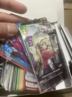 Pokemon Yugioh Gundam One Piece Dbz Holo Mixed Tcg Card Bundle Lot - Image 3