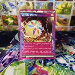 Pokemon Legacy Energy TCG Scarlet & Violet Twilight Masquerade 167/167 Ace Rare - Image 1