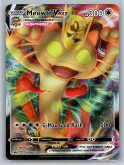 SWSH: Sword & Shield Promo Cards #SWSH005 Meowth VMAX - Image 1
