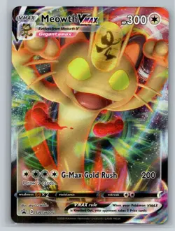 SWSH: Sword & Shield Promo Cards #SWSH005 Meowth VMAX - Image 1