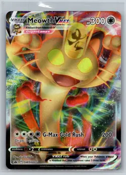 SWSH: Sword & Shield Promo Cards #SWSH005 Meowth VMAX - Image 1