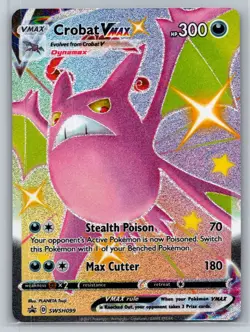 SWSH: Sword & Shield Promo Cards #SWSH099 Crobat VMAX - Image 1