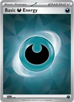 Basic Darkness Energy - SV07: Stellar Crown 015 - Pokemon TCG - Near Mint (NM) - Image 1