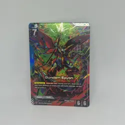 GUNDAM EPYON - LR+ - GD02-002 - DUAL IMPACT - GUNDAM CARD GAME - Image 1