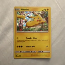 Pokemon Pikachu Holo Card 5/12 - McDonald’s promo - 2019 - Image 1