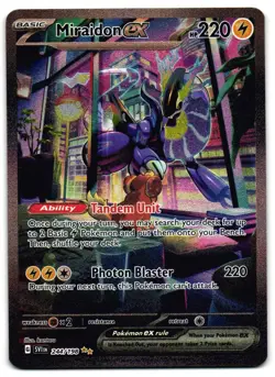 Miraidon ex 244/198 - Scarlet & Violet Pokemon TCG - NM Card - Image 1