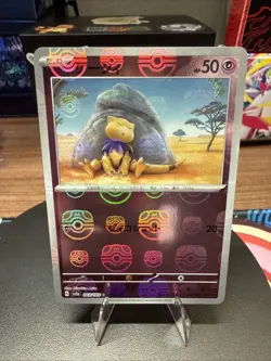 Abra (Master Ball Pattern) Common SV2a: Pokemon Card 151 063/165 NM - Image 1