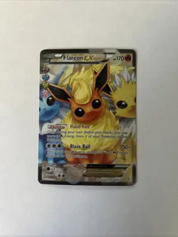 Flareon EX (Full Art) RC28-32 Generations: Radiant Collection Holo Pokemon Card - Image 1