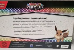 Pokemon TCG Prismatic Evolutions Accessory Pouch Special Collection Box Sealed - Image 2