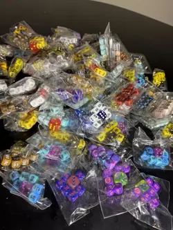 Official Pokemon ETB Dice Sets, Sealed. 85ct - Image 1