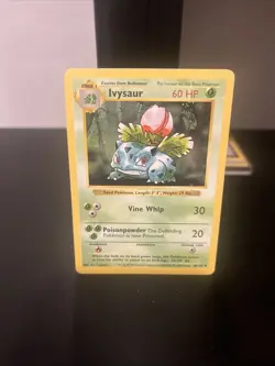 Pokemon TCG Ivysaur Base Set #30/102 - Image 1