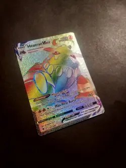 Pokemon TCG - Heatran VMAX 191/189 - Rainbow Secret Rare - Astral Radiance *NM - Image 3
