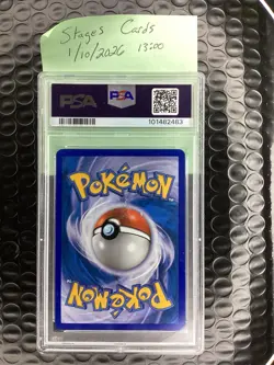 PSA 8 Rayquaza C Holo Supreme Victors #8 2009 Pokemon Platinum - Image 2