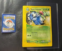 2003 DARK IVYSAUR 6 Pokemon BEST OF WINNER PROMO JUMBO VINTAGE CARD NINTENDO - Image 1