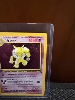 Pokemon Fossil Hypno 1st Edition Holo 8/62 In Excellent Condition - Image 3