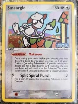 Pokemon 2005 Unseen Forces Smeargle Rev Holo 48 NM or better - Image 1