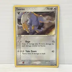 Tauros 5/17 - Pokemon TCG POP Series 2 Promo - NM - Image 1