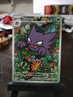 Pokemon TCG - Haunter MEP EN 027 Full Art Holo Promo - Image 1