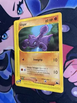 Gligar Skyridge e-Series 59/144 Regular Non-Holo Pokemon Common 2003 - Nm - Image 3