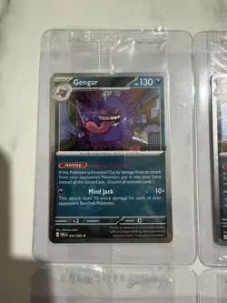 4x Pokemon TCG Gengar 050/088 EB Games Promo - Sealed - Image 4