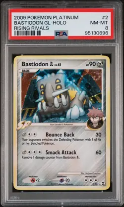 Pokemon TCG Bastiodon [GL] Rising Rivals 2/111 Holo Holo Rare - Image 1