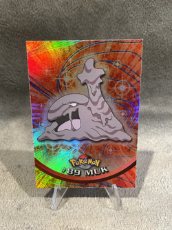 2000 Topps Pokemon TV Animation Edition Series 2 #89 Muk Holo - Image 1