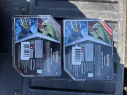 2 COUNT LOT - Pokemon TCG Tyranitar V + Empoleon V Strikers Tins 2021 - Image 2