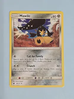 2017 Mawile 64/111 - Crimson Invasion - NM Pokemon TCG - Image 1