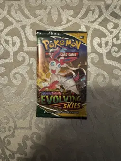 Pokemon Evolving Skies Booster Pack | Loose Unopened Near Mint - Sylveon - Image 1
