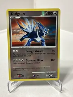 Pokemon Platinum Dialga - 23/127 - Rare - Reverse Holo FREE SHIPPING - Image 1