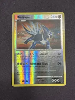 Pokemon Platinum Dialga - 23/127 - Rare - Reverse Holo FREE SHIPPING - Image 3