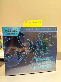 Pokemon Phantasmal Flames Elite Trainer Box ETB Factory Sealed New - Image 1