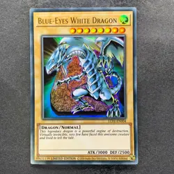 Blue-Eyes White Dragon LC01-EN004 Ultra Rare YuGiOh 100 - Image 1