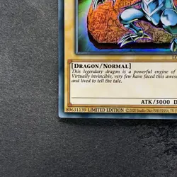 Blue-Eyes White Dragon LC01-EN004 Ultra Rare YuGiOh 100 - Image 4