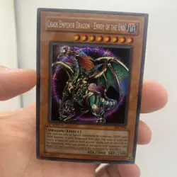 CHAOS EMPEROR DRAGON - ENVOY OF THE END • SECRET RARE • IOC-000 • 1st ED • VLP - Image 1