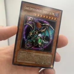 CHAOS EMPEROR DRAGON - ENVOY OF THE END • SECRET RARE • IOC-000 • 1st ED • VLP - Image 2