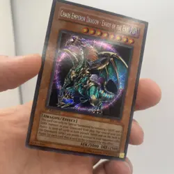 CHAOS EMPEROR DRAGON - ENVOY OF THE END • SECRET RARE • IOC-000 • 1st ED • VLP - Image 3