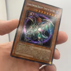 CHAOS EMPEROR DRAGON - ENVOY OF THE END • SECRET RARE • IOC-000 • 1st ED • VLP - Image 4