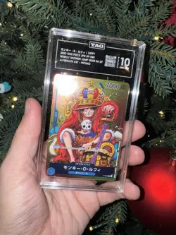 One Piece Monkey D Luffy P-043 Promo Weekly Shonen Jump Japanese Edition Tag 10 - Image 3