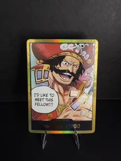 One Piece Don!! Card Gol.D.Roger Gold Holo - Image 1