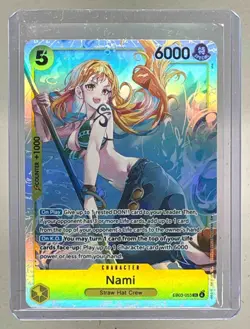 Nami 2026 One Piece Heroines Edition #EB03-053 Super Rare - Image 1