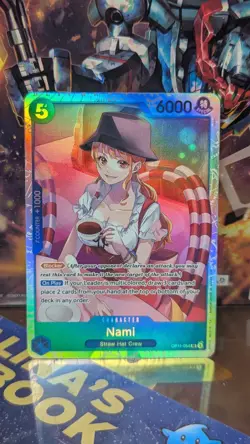One Piece TCG 4 Nami OP11-054 A Fist of Divine Speed Super Rare - Image 1