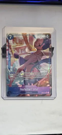 Nefeltari Vivi EB04-025 SR Alternate Art - One Piece TCG -Azure Sea's Seven - NM - Image 1