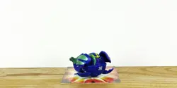 Rare BAKUGAN B2 Aquos SIRENOID 620G (Blue Face) Spin Master/Sega Toys - Image 2