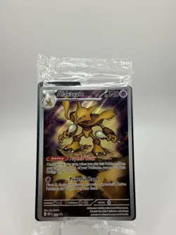 Pokemon Alakazam Black star Promo Card 009 *SEALED* - Image 1